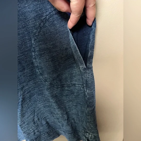 Jane and Delancey Chambray Shift Dress with pockets SIZE M - Picture 7 of 8